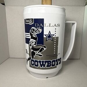 Vtg Dallas Cowboys Super Bowl XXX Champions Mug Cup Sports Souvenir NFL